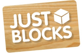JUST BLOCKS - natürliche Bauklötze