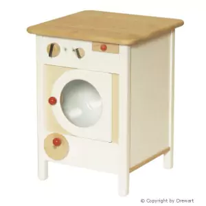 Drewart Waschmaschine weiß - Holzspielzeug Profi